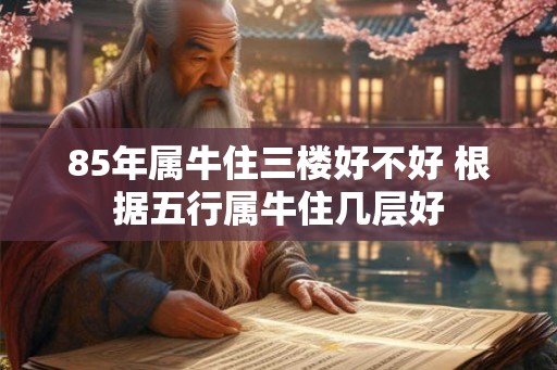 85年属牛住三楼好不好 根据五行属牛住几层好