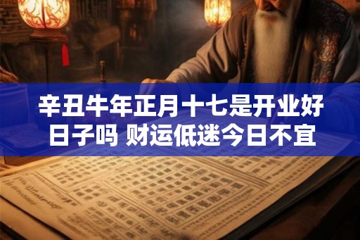 辛丑牛年正月十七是开业好日子吗 财运低迷今日不宜