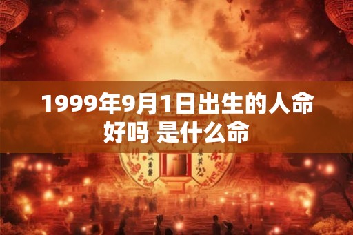 1999年9月1日出生的人命好吗 是什么命