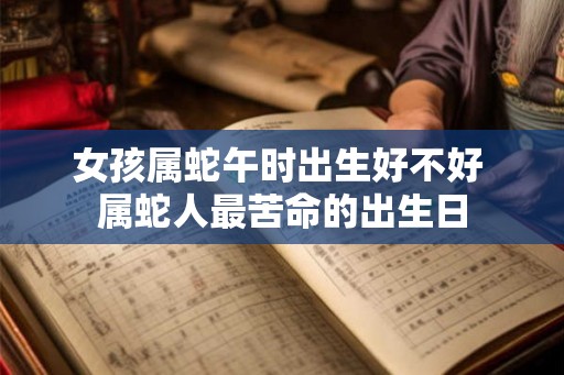 女孩属蛇午时出生好不好 属蛇人最苦命的出生日