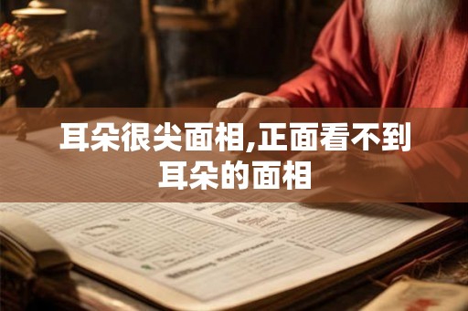 耳朵很尖面相,正面看不到耳朵的面相
