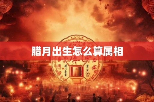 腊月出生怎么算属相