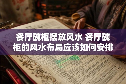 餐厅碗柜摆放风水 餐厅碗柜的风水布局应该如何安排