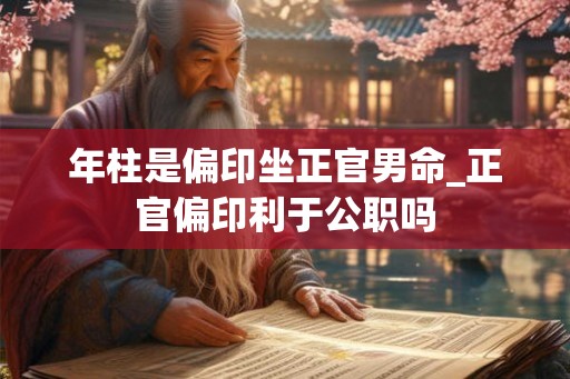 年柱是偏印坐正官男命_正官偏印利于公职吗