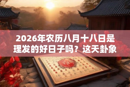 2026年农历八月十八日是理发的好日子吗？这天卦象好不好？