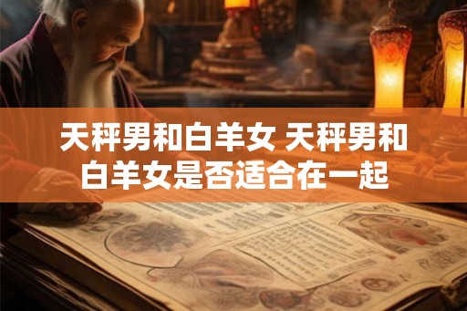 天秤男和白羊女 天秤男和白羊女是否适合在一起