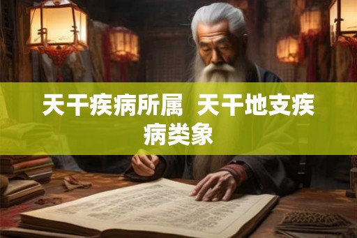天干疾病所属  天干地支疾病类象