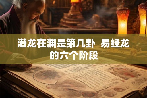 潜龙在渊是第几卦  易经龙的六个阶段