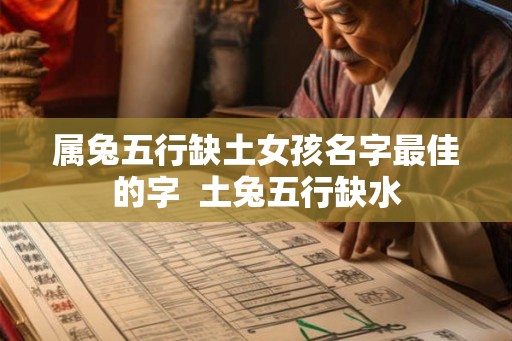 属兔五行缺土女孩名字最佳的字 土兔五行缺水 属兔五行缺土女孩名字最佳的字 土兔五行缺水