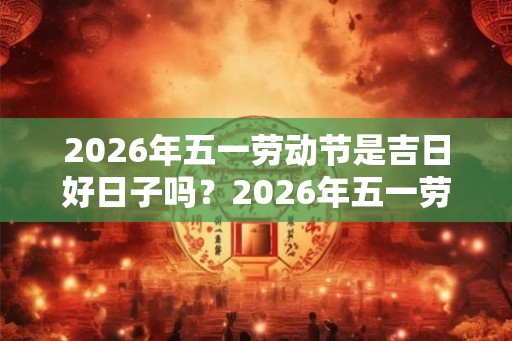 2026年五一劳动节是吉日好日子吗？2026年五一劳动节的黄历如何？