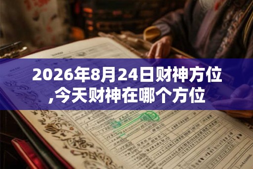 2026年8月24日财神方位,今天财神在哪个方位 2026年8月24日财神方位,今天财神在哪个方位