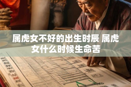 属虎女不好的出生时辰 属虎女什么时候生命苦 属虎女不好的出生时辰 属虎女什么时候生命苦