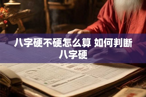 八字硬不硬怎么算 如何判断八字硬 八字硬不硬怎么算 如何判断八字硬