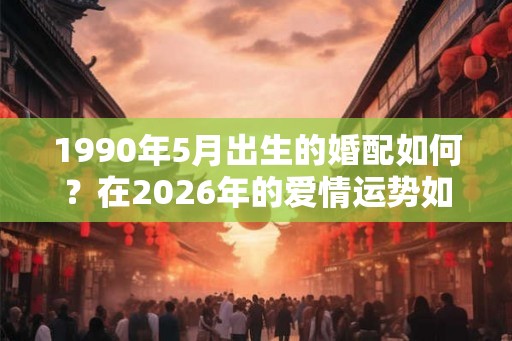 1990年5月出生的婚配如何？在2026年的爱情运势如何？