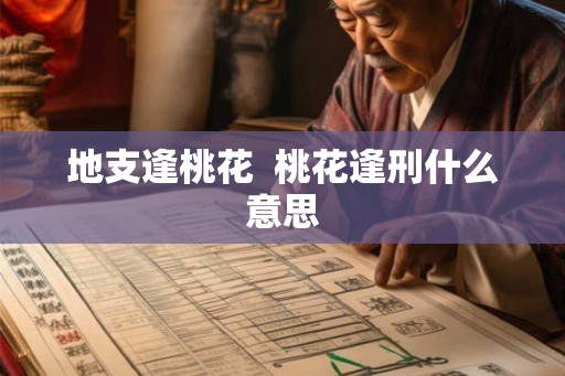 地支逢桃花 桃花逢刑什么意思 地支逢桃花 桃花逢刑什么意思