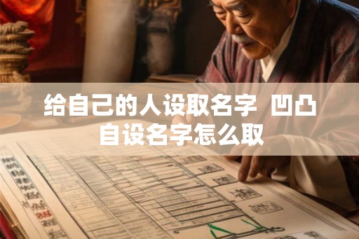 给自己的人设取名字  凹凸自设名字怎么取