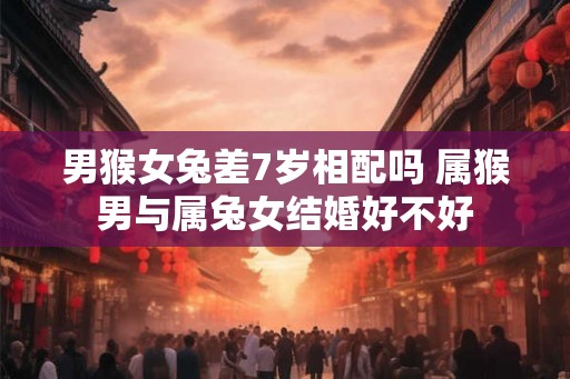 男猴女兔差7岁相配吗 属猴男与属兔女结婚好不好