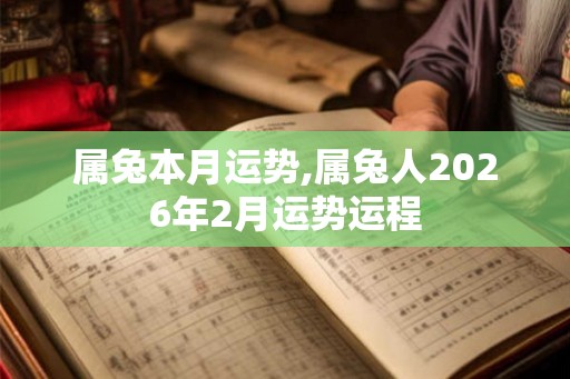 属兔本月运势,属兔人2026年2月运势运程