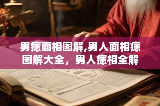 男痣面相图解,男人面相痣图解大全，男人痣相全解