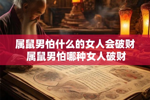 属鼠男怕什么的女人会破财 属鼠男怕哪种女人破财