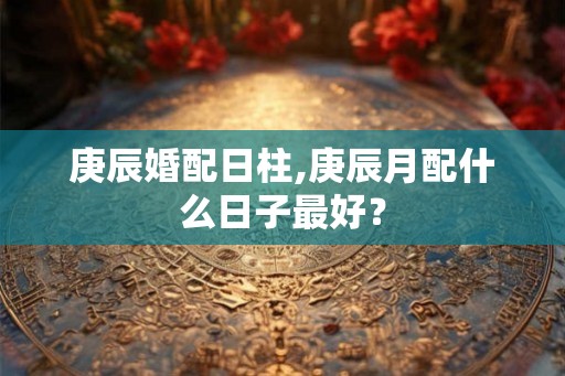 庚辰婚配日柱,庚辰月配什么日子最好? 庚辰婚配日柱,庚辰月配什么日子最好?
