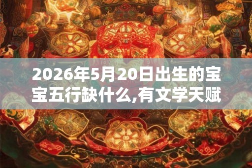 2026年5月20日出生的宝宝五行缺什么,有文学天赋