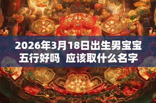 2026年3月18日出生男宝宝五行好吗  应该取什么名字