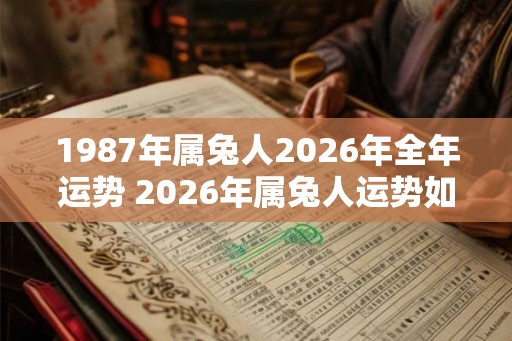 1987年属兔人2026年全年运势 2026年属兔人运势如何