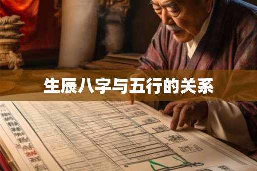生辰八字与五行的关系 生辰八字与五行的关系