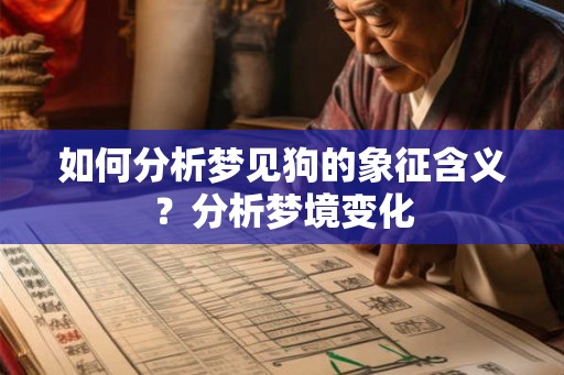 如何分析梦见狗的象征含义？分析梦境变化
