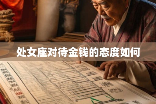 处女座对待金钱的态度如何