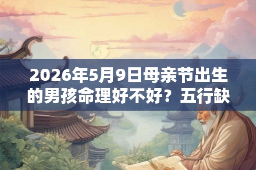 2026年5月9日母亲节出生的男孩命理好不好？五行缺什么？