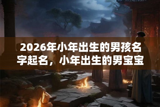 2026年小年出生的男孩名字起名，小年出生的男宝宝命运如何？