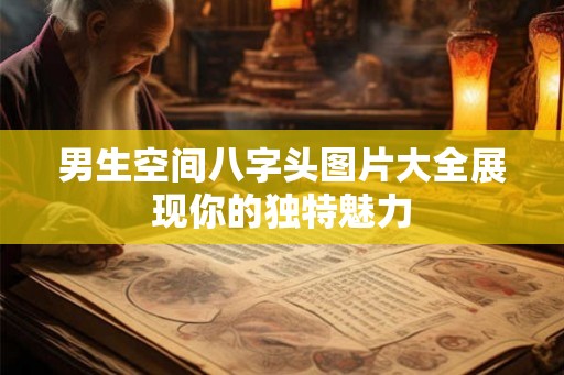 男生空间八字头图片大全展现你的独特魅力