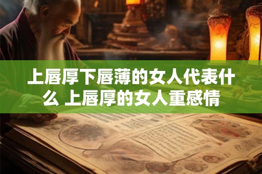 上唇厚下唇薄的女人代表什么 上唇厚的女人重感情