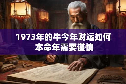 1973年的牛今年财运如何 本命年需要谨慎