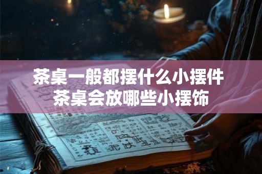茶桌一般都摆什么小摆件 茶桌会放哪些小摆饰