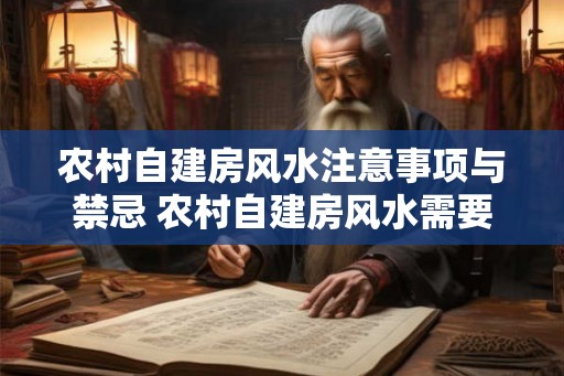 农村自建房风水注意事项与禁忌 农村自建房风水需要注意什么 农村自建房风水注意事项与禁忌 农村自建房风水需要注意什么