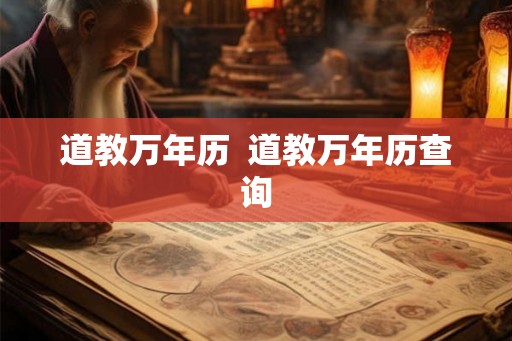 道教万年历  道教万年历查询
