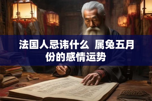 法国人忌讳什么  属兔五月份的感情运势