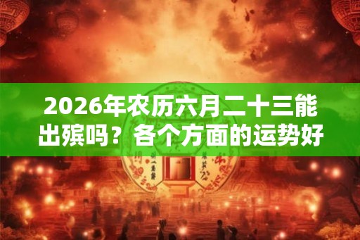 2026年农历六月二十三能出殡吗?各个方面的运势好不好? 2026年农历六月二十三能出殡吗?各个方面的运势好不好?