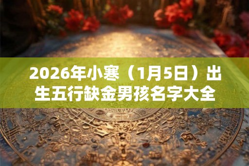 2026年小寒（1月5日）出生五行缺金男孩名字大全