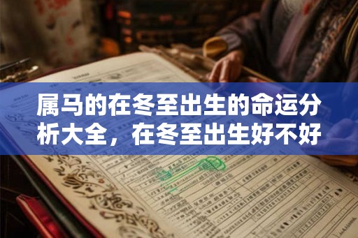属马的在冬至出生的命运分析大全,在冬至出生好不好? 属马的在冬至出生的命运分析大全,在冬至出生好不好?