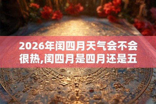 2026年闰四月天气会不会很热,闰四月是四月还是五月？