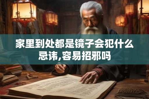 家里到处都是镜子会犯什么忌讳,容易招邪吗 家里到处都是镜子会犯什么忌讳,容易招邪吗