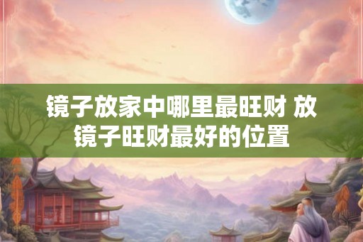 镜子放家中哪里最旺财 放镜子旺财最好的位置 镜子放家中哪里最旺财 放镜子旺财最好的位置