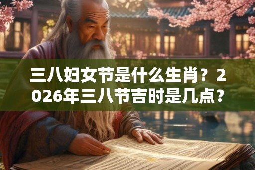 三八妇女节是什么生肖？2026年三八节吉时是几点？
