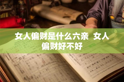 女人偏财是什么六亲  女人偏财好不好