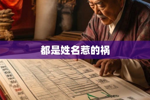 都是姓名惹的祸 都是姓名惹的祸