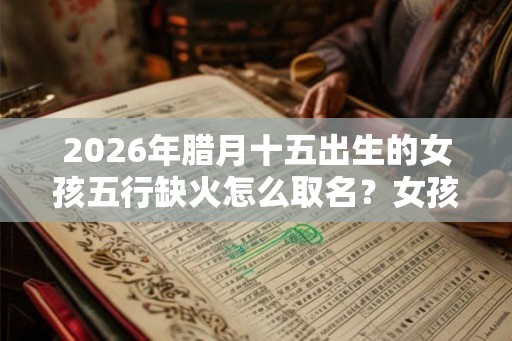 2026年腊月十五出生的女孩五行缺火怎么取名？女孩缺火名字宝典